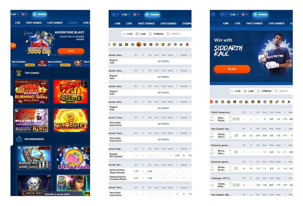 Mercados de Apostas na Mostbet Brasil
